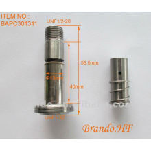 Solenoid-Armatur-Baugruppe mit festem und beweglichem Kern für pneumatisches Magnetventil